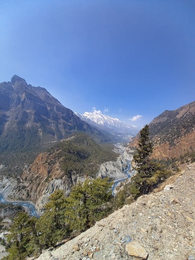 Franzi Nepal Anapurne bis Manang